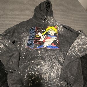 Size Medium Sailor Moon Hooded Sweatshirt